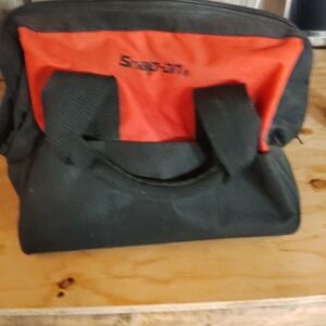 Snap-On Black and Red Men's Duffel Bag